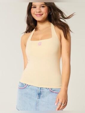 Hollister xxl halter top